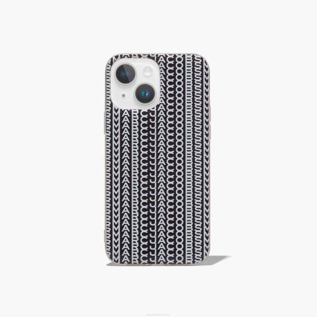 dk Marc Jacobs monogram iphone cover 14 sort/hvid 402Z411
