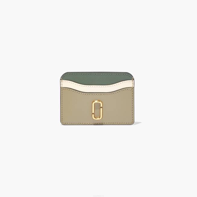dk Marc Jacobs Snapshot-kortetuiet sølv sage multi 402Z324