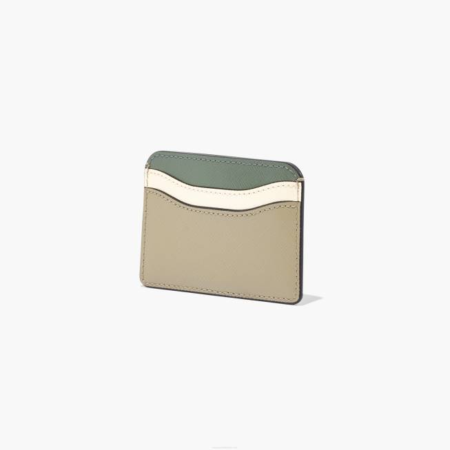 dk Marc Jacobs Snapshot-kortetuiet sølv sage multi 402Z324