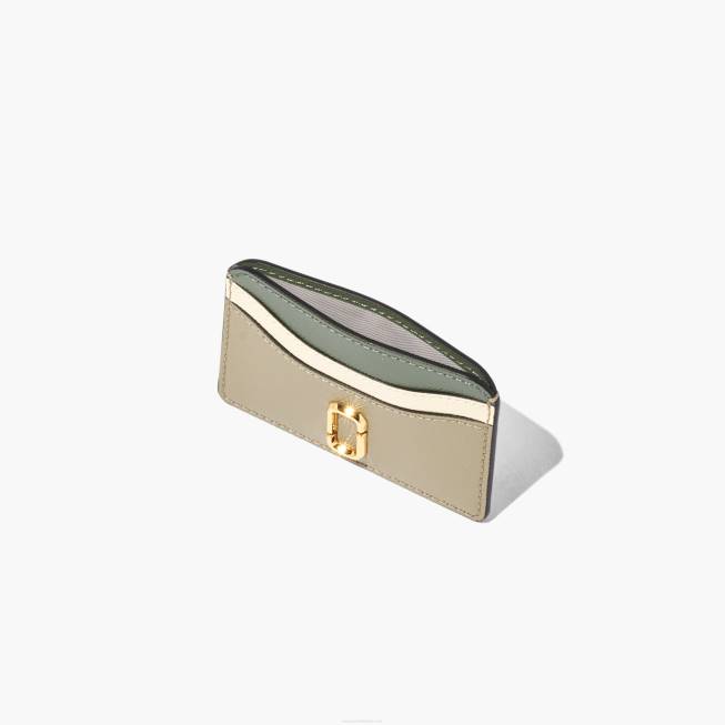 dk Marc Jacobs Snapshot-kortetuiet sølv sage multi 402Z324