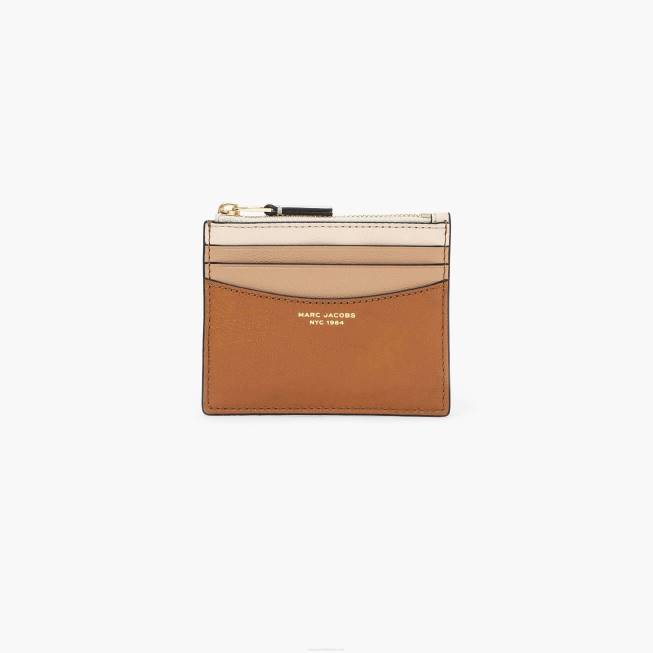 dk Marc Jacobs det slanke 84 colorblock zip-kort etui cathay spice multi 402Z329