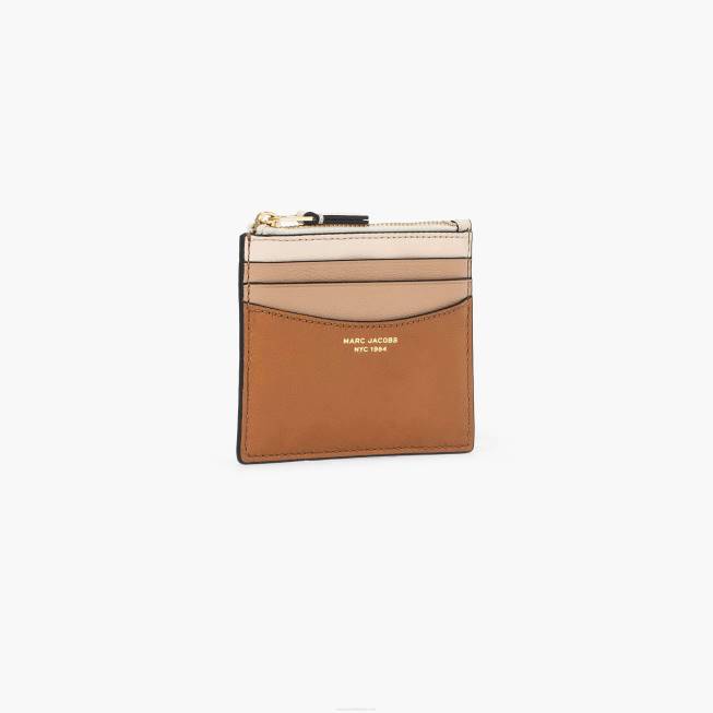 dk Marc Jacobs det slanke 84 colorblock zip-kort etui cathay spice multi 402Z329