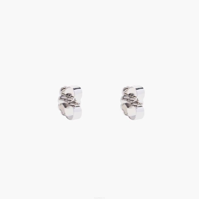 dk Marc Jacobs de charmerede hjerte øreringe krystal/sølv 402Z442