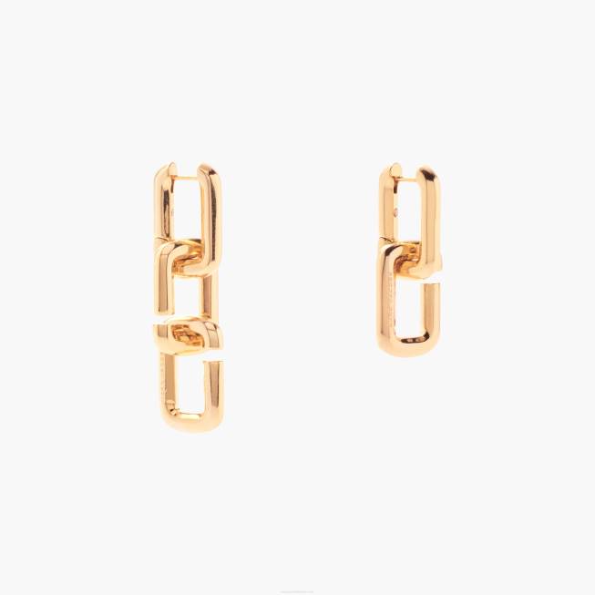 dk Marc Jacobs kædeleddet øreringe guld 402Z436
