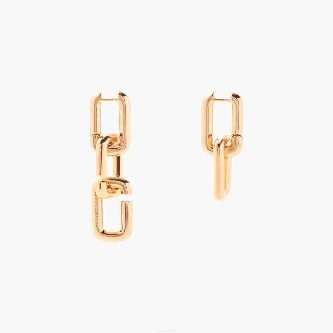 dk Marc Jacobs kædeleddet øreringe guld 402Z436