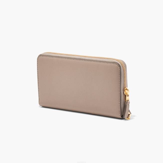 dk Marc Jacobs den slanke 84 continental wristlet pung cement 402Z253