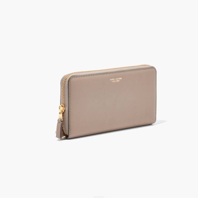 dk Marc Jacobs den slanke 84 continental wristlet pung cement 402Z253