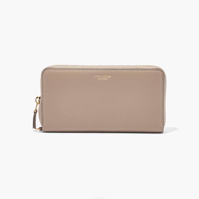 dk Marc Jacobs den slanke 84 continental wristlet pung cement 402Z253