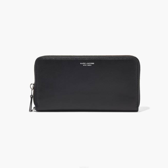 dk Marc Jacobs den slanke 84 continental wristlet pung sort 402Z251