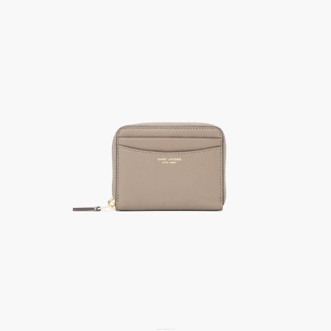 dk Marc Jacobs den slanke 84 lynlås omkring pung cement 402Z301