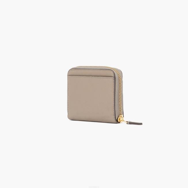 dk Marc Jacobs den slanke 84 lynlås omkring pung cement 402Z301