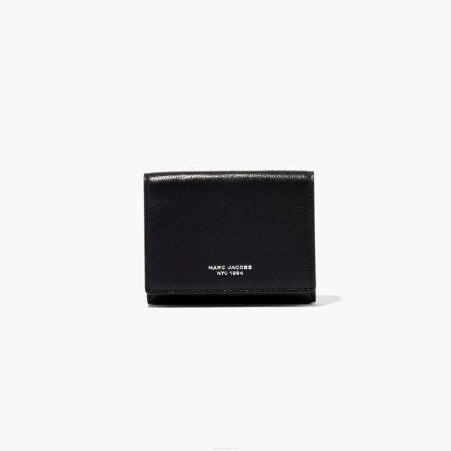 dk Marc Jacobs den slanke 84 medium trifold pung sort 402Z252