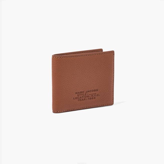 dk Marc Jacobs læder billfold tegnebogen argan olie 402Z232