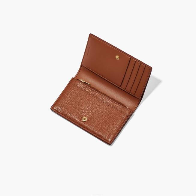 dk Marc Jacobs læder lille bifold pung argan olie 402Z292