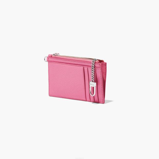 dk Marc Jacobs læder top lynlås armbånd candy pink 402Z284