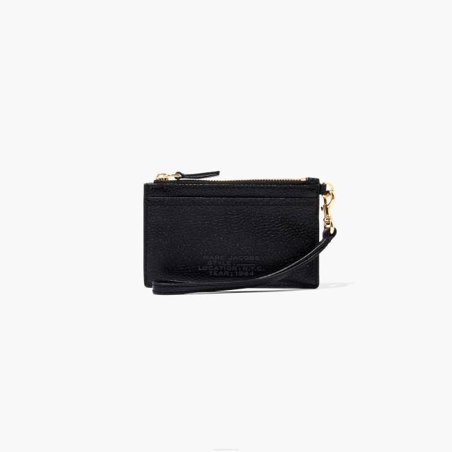 dk Marc Jacobs læder top lynlås armbånd sort 402Z295
