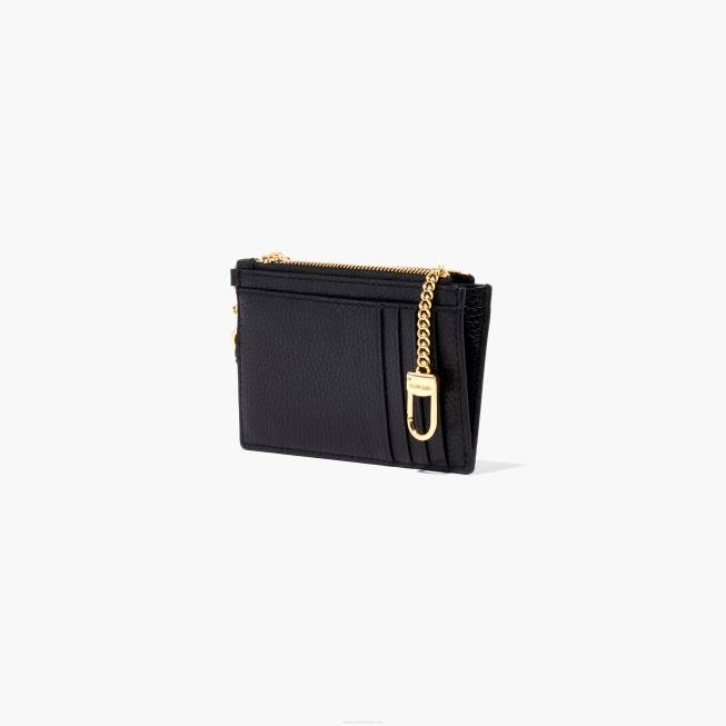 dk Marc Jacobs læder top lynlås armbånd sort 402Z295