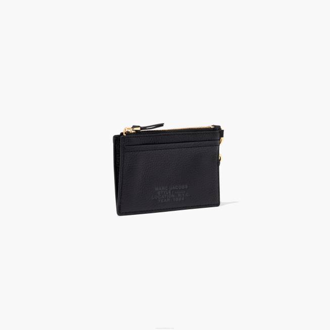 dk Marc Jacobs læder top lynlås armbånd sort 402Z295