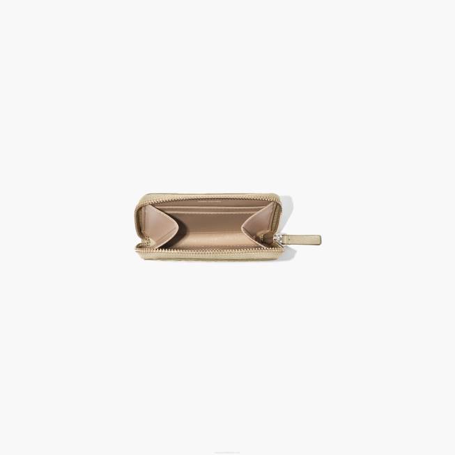 dk Marc Jacobs monogram læder lynlås omkring pung kaki 402Z268