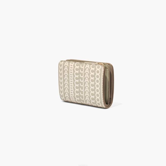 dk Marc Jacobs monogram mini kompakt pung kaki 402Z267