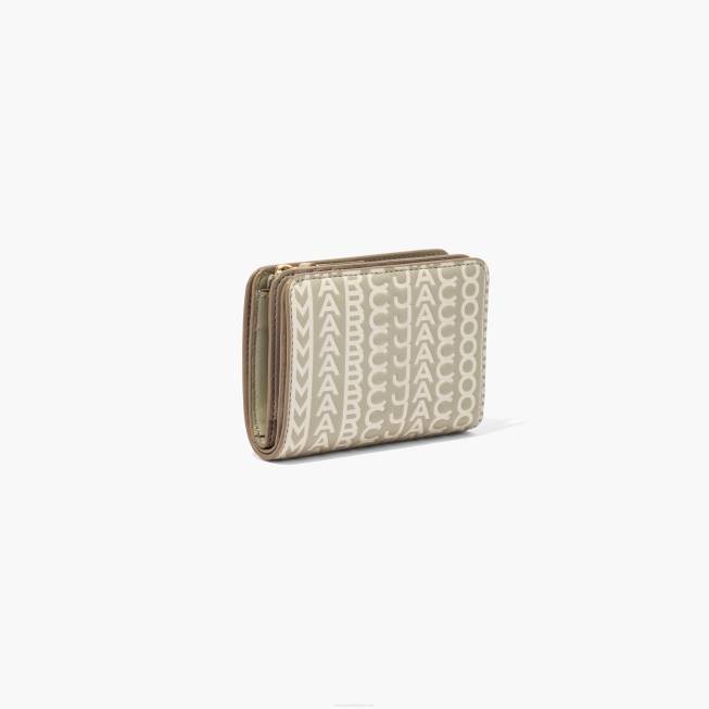 dk Marc Jacobs monogram mini kompakt pung kaki 402Z267