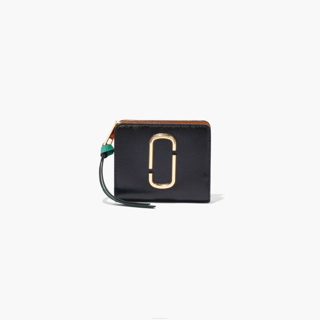 dk Marc Jacobs snapshot mini kompakt pung sort/honning ingefær multi 402Z312