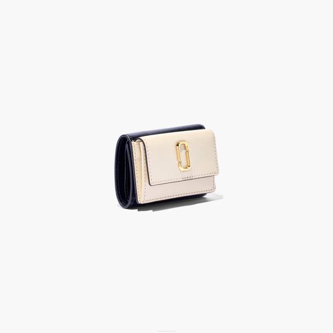 dk Marc Jacobs snapshot mini trifold pung ny sky hvid multi 402Z319