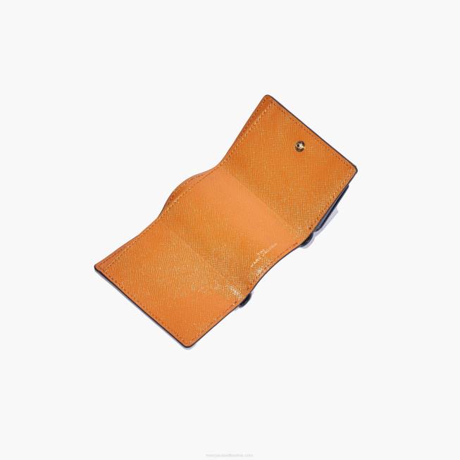 dk Marc Jacobs snapshot mini trifold pung ny sky hvid multi 402Z319