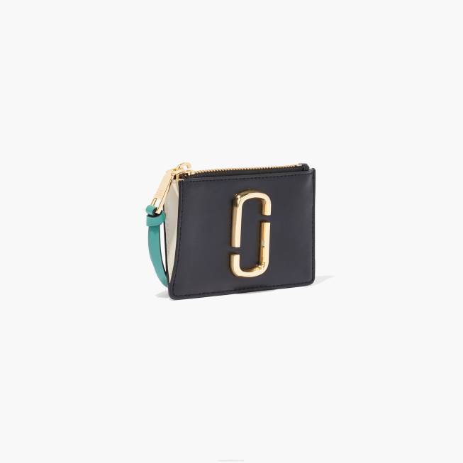 dk Marc Jacobs snapshot top lynlås multi pung sort/honning ingefær multi 402Z317