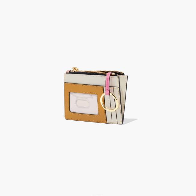 dk Marc Jacobs snapshot top lynlås multi tegnebog rose multi 402Z310
