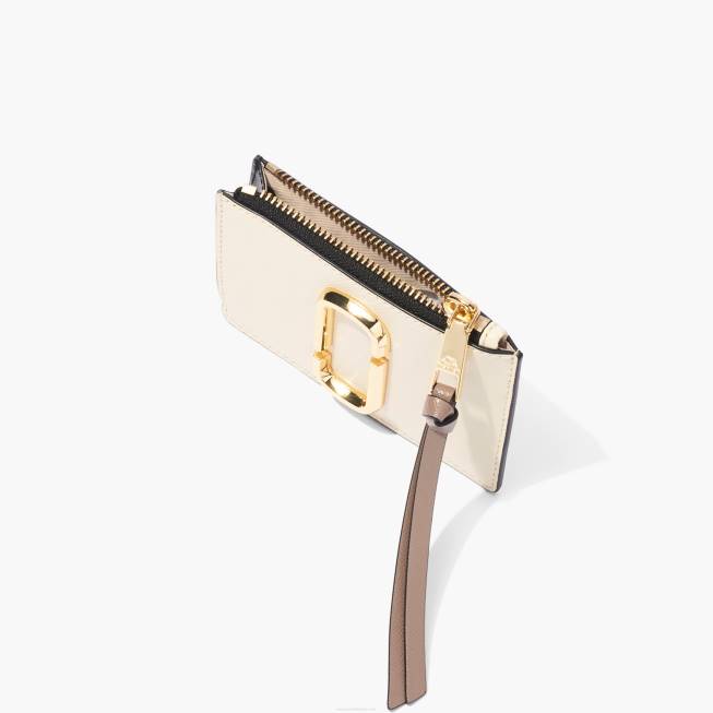dk Marc Jacobs snapshot top zip multi tegnebog ny cloud white multi 402Z315