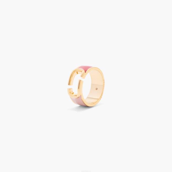 dk Marc Jacobs colorblock-ringen ægte rød multi/guld 402Z467