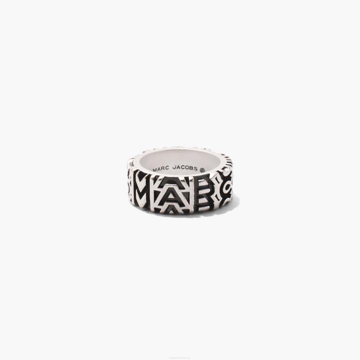 dk Marc Jacobs den monogramgraverede ring 0N88459