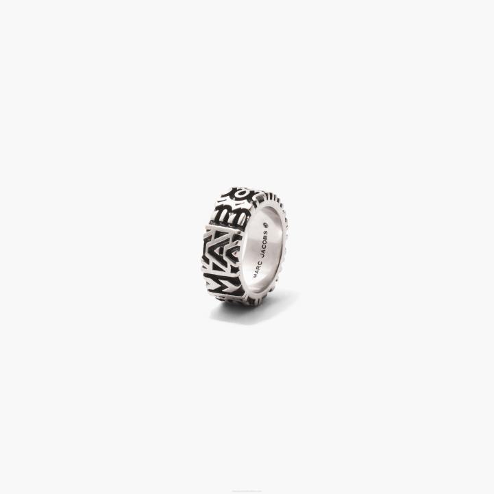dk Marc Jacobs den monogramgraverede ring 0N88459