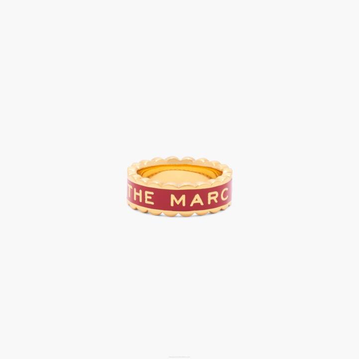 dk Marc Jacobs kammusling medaljon ringen 0N88469