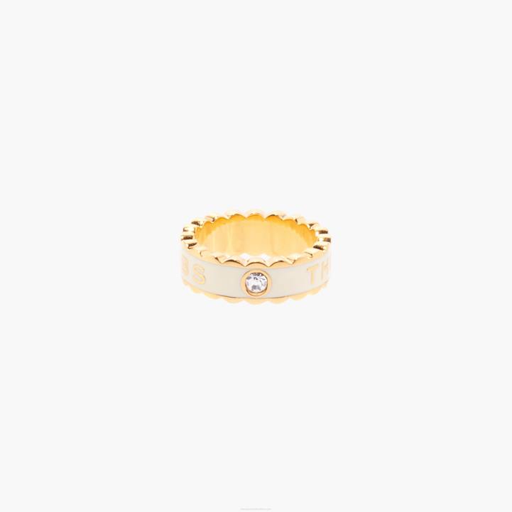 dk Marc Jacobs kammusling medaljon ringen 0N88470
