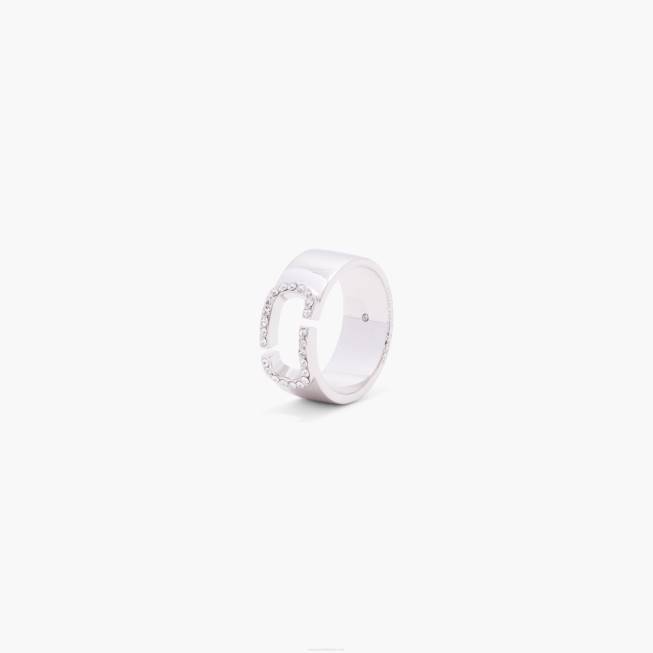 dk Marc Jacobs krystalringen krystal/sølv 402Z465