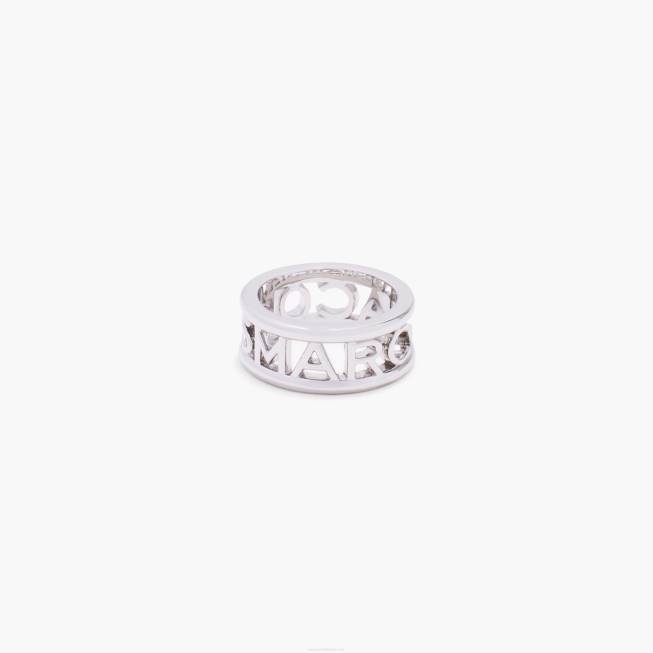 dk Marc Jacobs monogramringen sølv 402Z463
