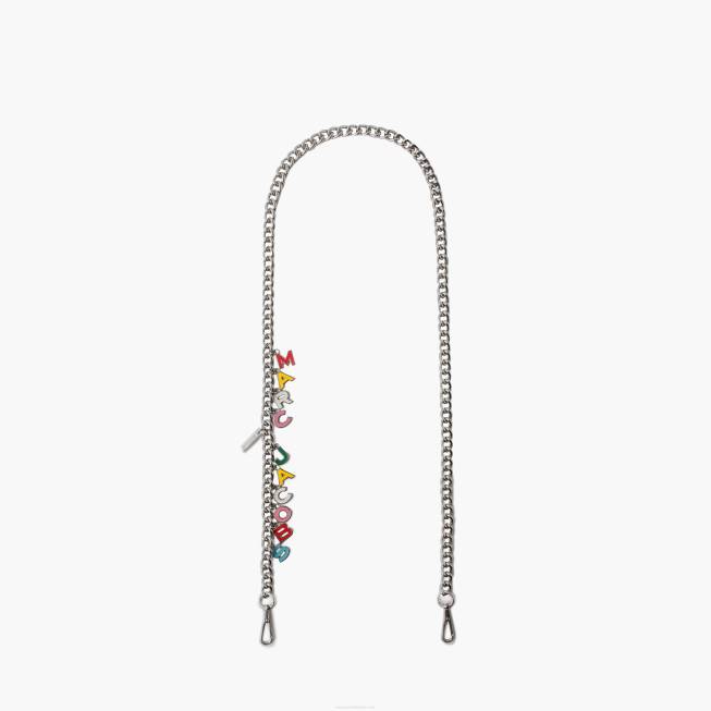 dk Marc Jacobs charme kæde crossbody rem multi/nikkel 402Z369