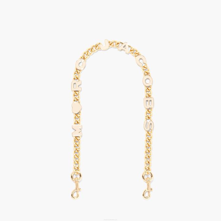 dk Marc Jacobs hjerte charme kæde skulderrem 0N88363