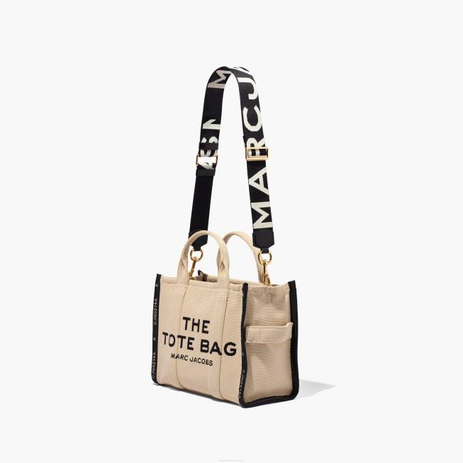 dk Marc Jacobs logobåndsremmen sort/hvid 402Z350