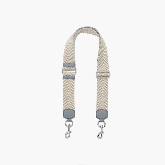 dk Marc Jacobs pilen webbing strop wolf grey multi 402Z343