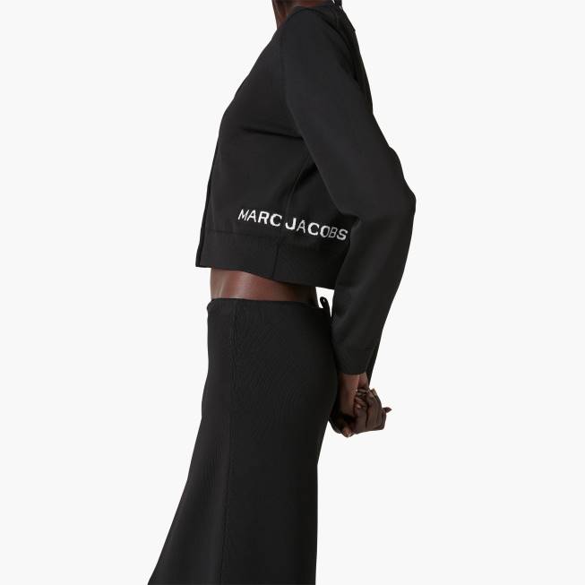 dk Marc Jacobs den beskåret cardigan sort 402Z528