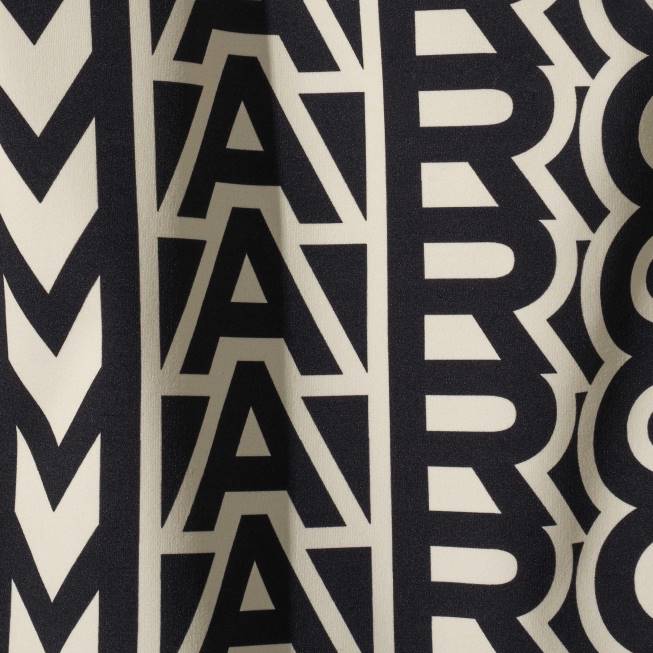 dk Marc Jacobs monogrammet badedragt i ét stykke sort/elfenben 402Z485