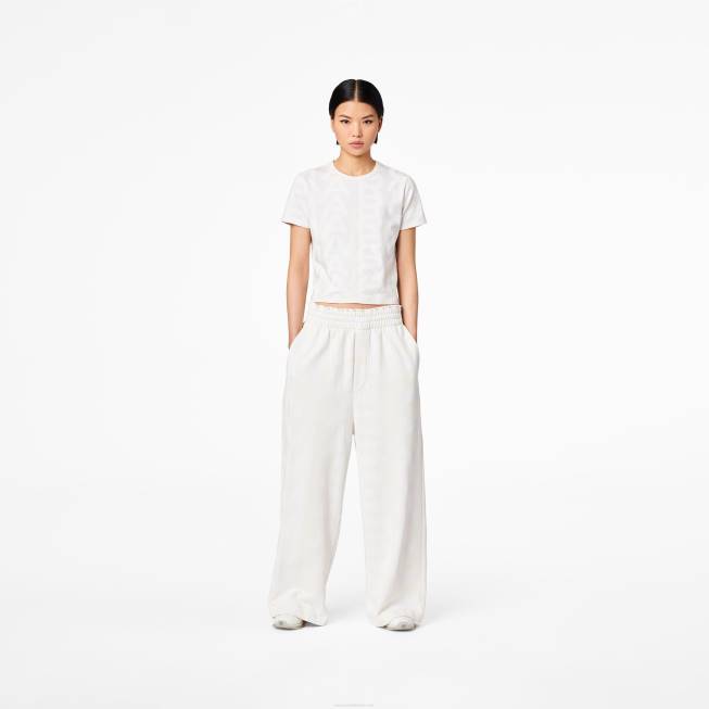 dk Marc Jacobs monogram oversized sweatpants æggeskal/optik hvid 402Z498