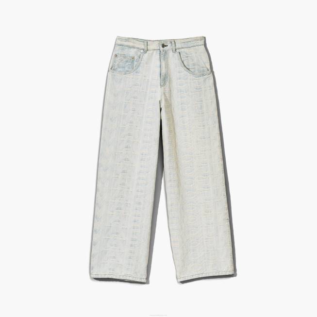 dk Marc Jacobs monogrammet denimbukser isblå 402Z477