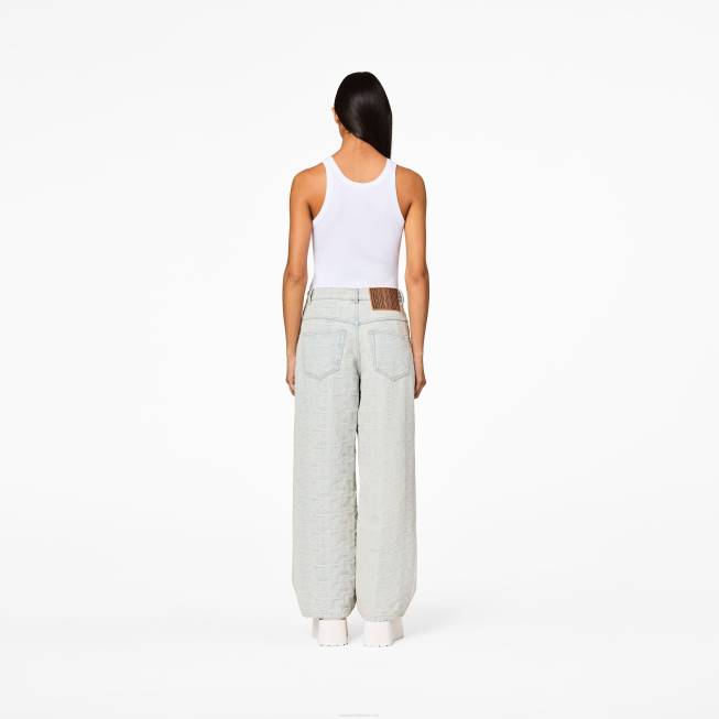 dk Marc Jacobs monogrammet denimbukser isblå 402Z477