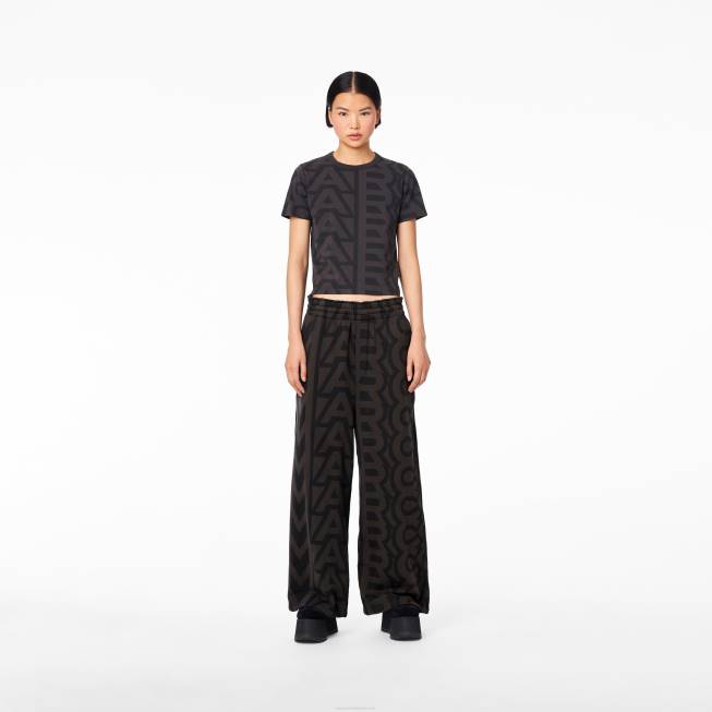 dk Marc Jacobs monogrammet oversized joggingbukser sort/kul 402Z500