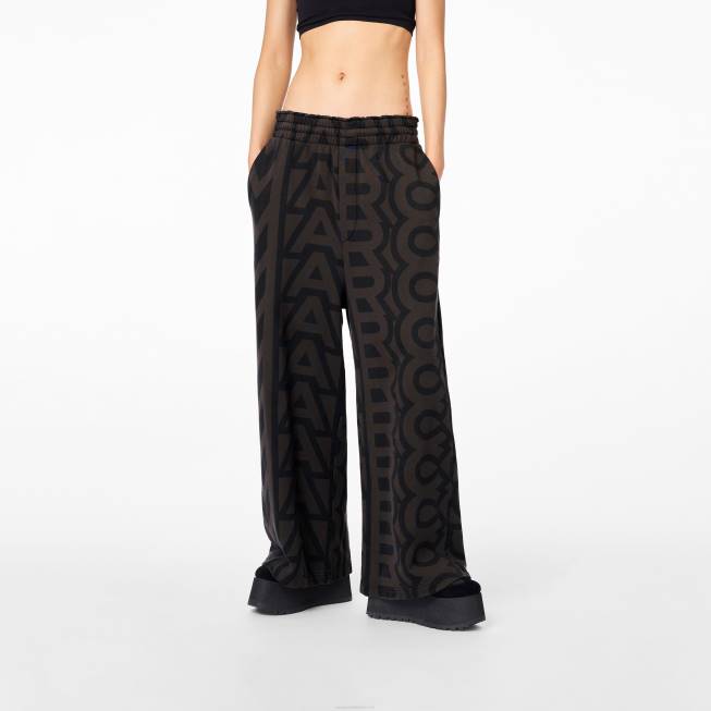 dk Marc Jacobs monogrammet oversized joggingbukser sort/kul 402Z500