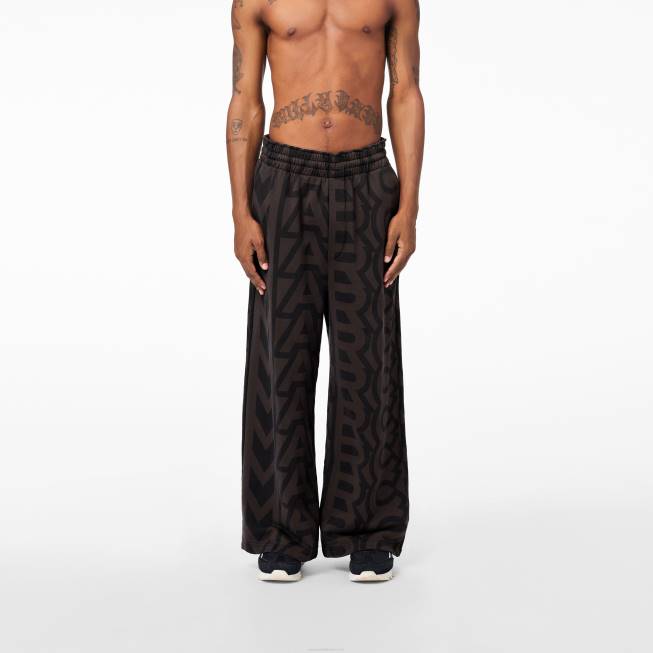 dk Marc Jacobs monogrammet oversized joggingbukser sort/kul 402Z500